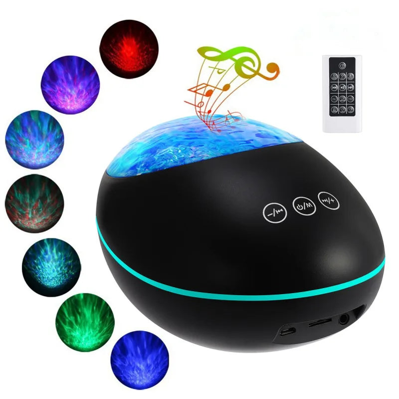 Bluetooth Music Starry Sky LED Projection Lamp