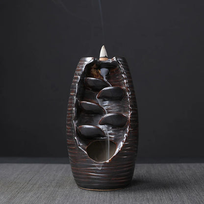 Waterfall Incense Burner Backflow