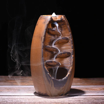 Waterfall Incense Burner Backflow