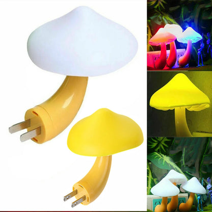 LED Mushroom Night Light - Energy Saving & Unique Design