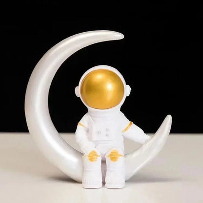 Astronaut Figure Statue Set - Educational Toy & Home Decor