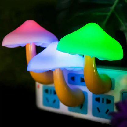 LED Mushroom Night Light - Energy Saving & Unique Design