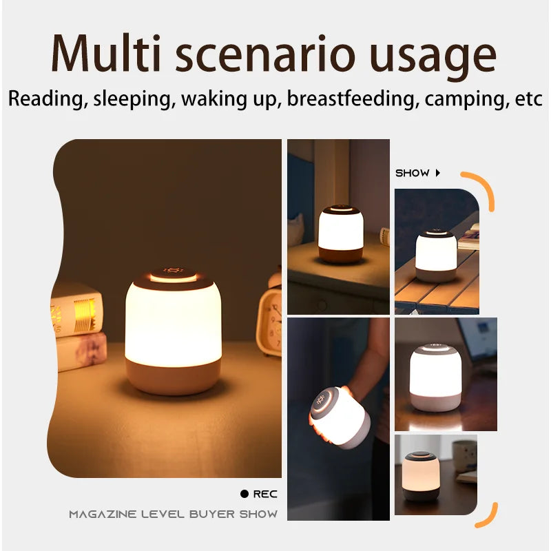 Touch Lamp Night Light - USB LED Desk Lamp for Kids