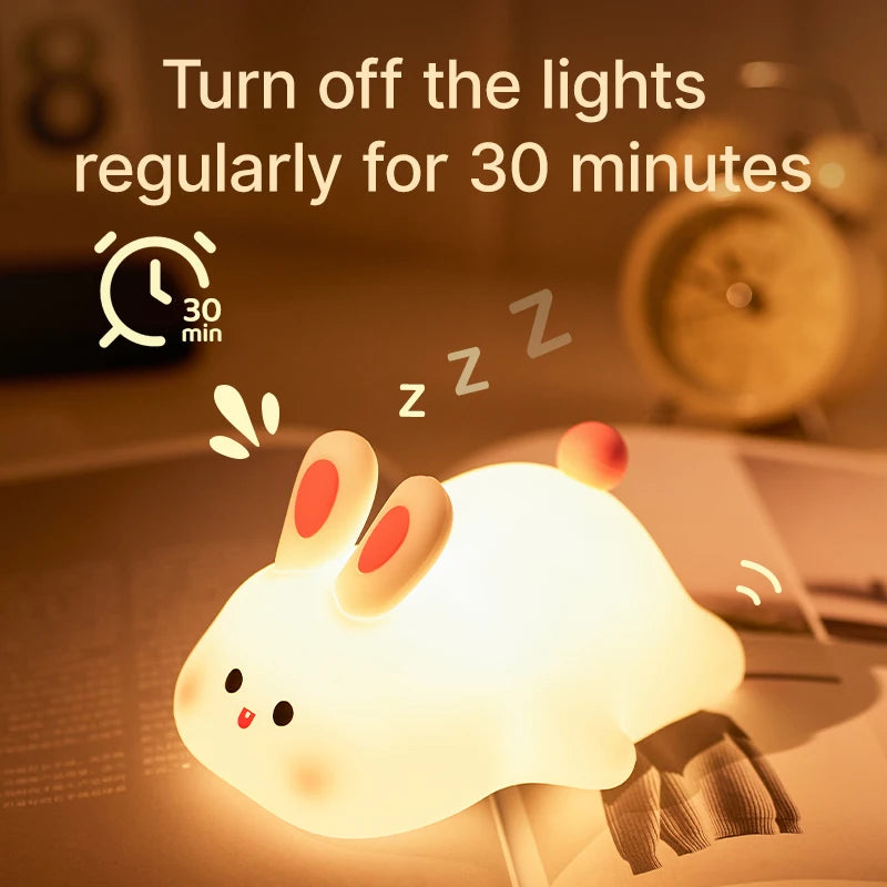 Cute Silicone Animal Night Light