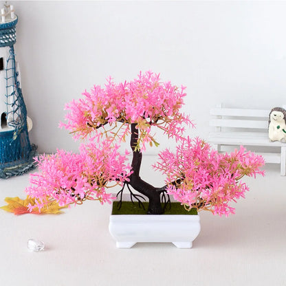 Small Artificial Bonsai Tree Pot