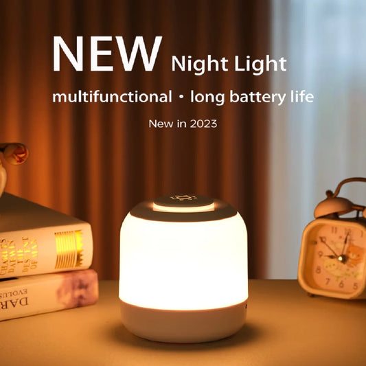 Touch Lamp Night Light - USB LED Desk Lamp for Kids